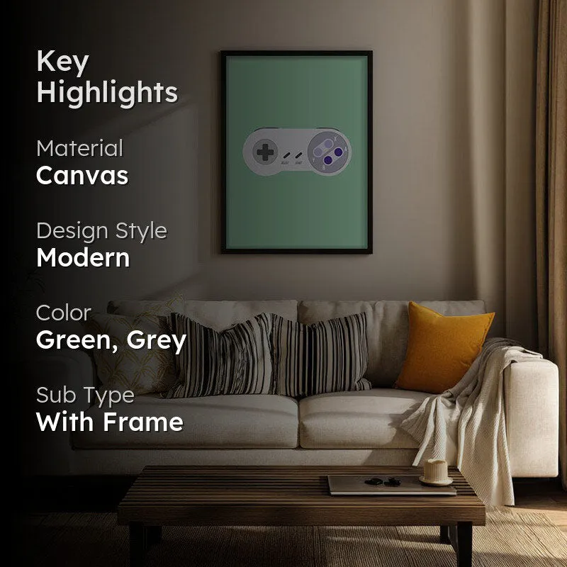 Level Up Framed Canvas Wall Painting media 2