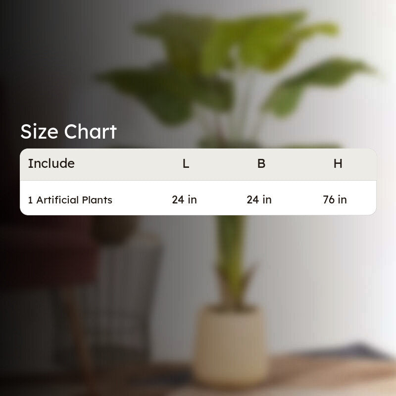 Artificial Philodendron Plant Without Pot - 3.6 Feet media 7
