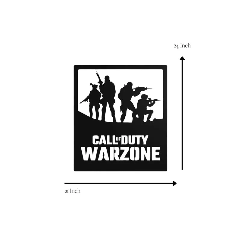 Call Of Duty Silhouette Iron Wall Accent media 5