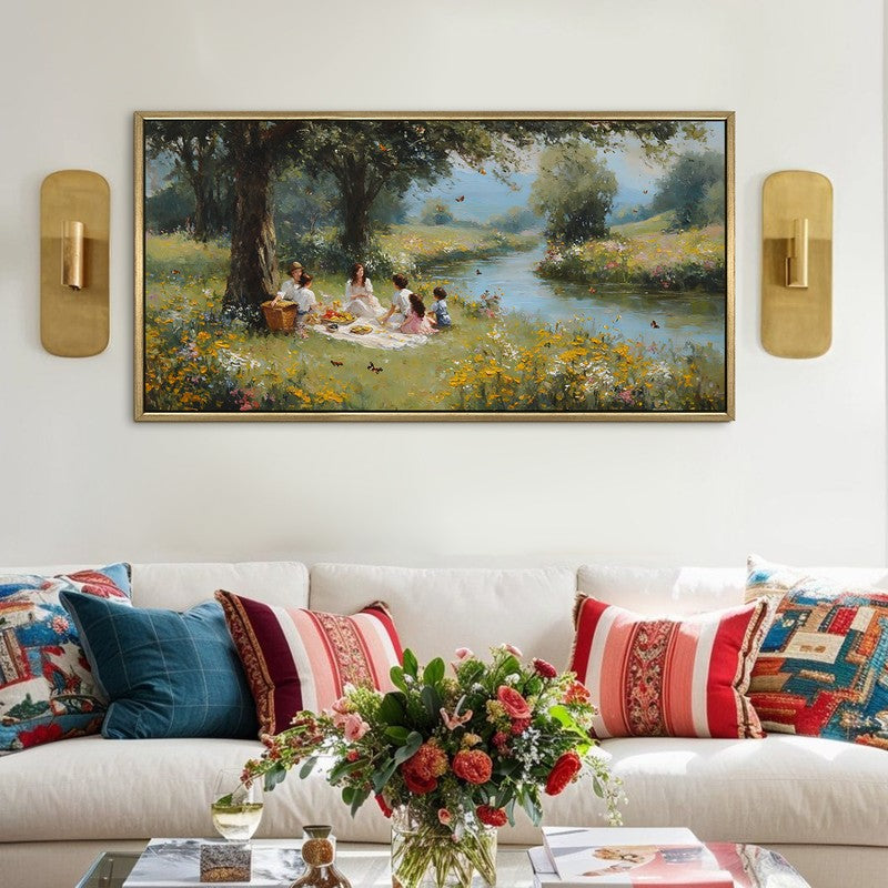 Dayrest Canvas Wall Painting With Frame