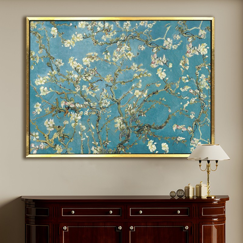 Petal Veil Canvas Wall Painting With Frame