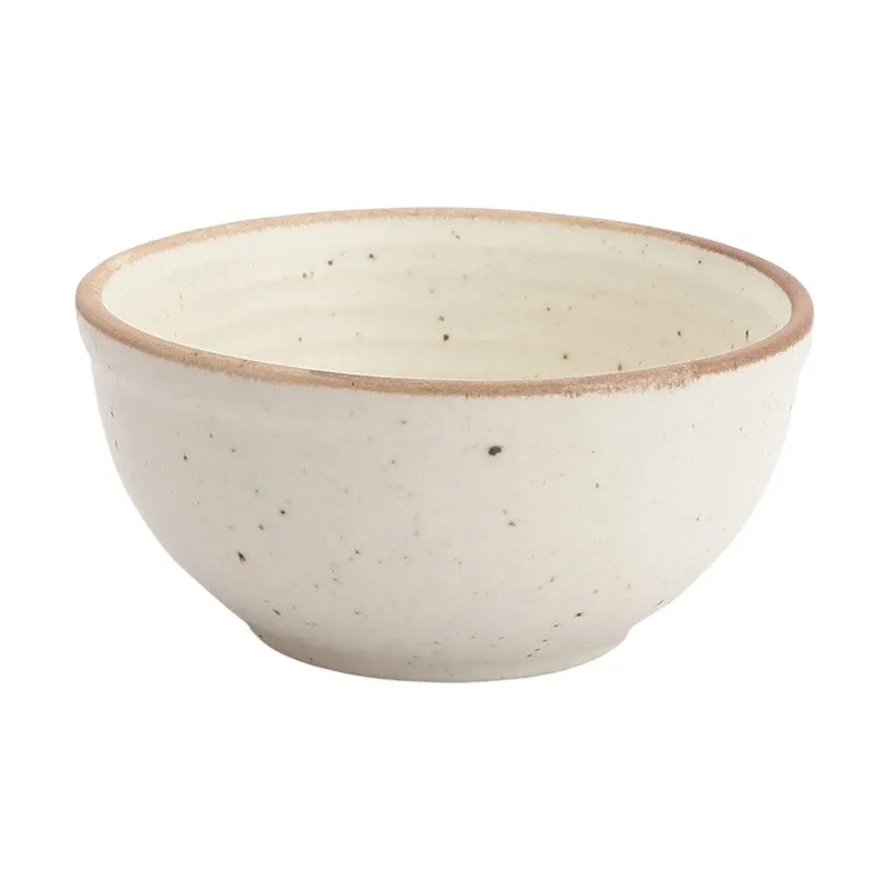 Brownline Off White Stoneware Snack Bowls (260 mL) - Set Of Six media 6