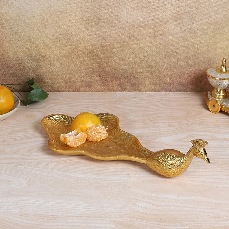Annabelle Aluminum Platter - Gold media 1