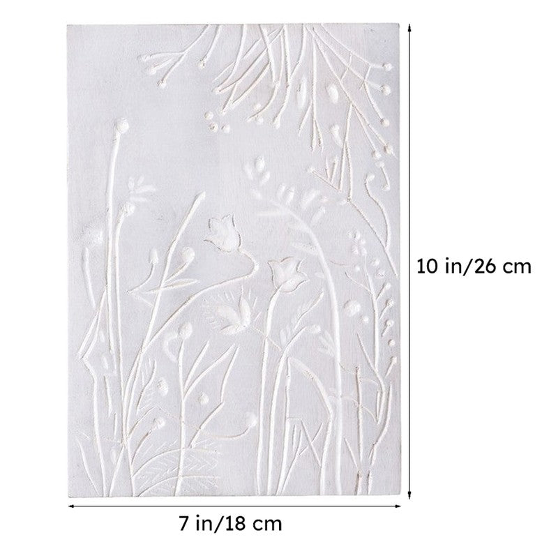 Whispers of Spring Carved Wooden Wall Plate media 7