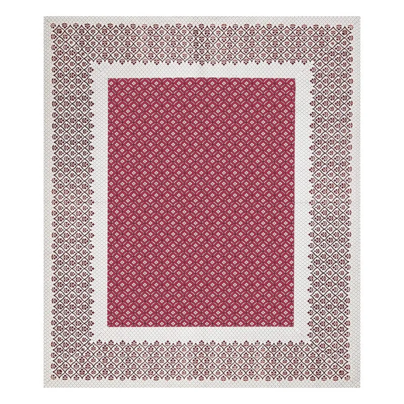 NobleNest Cotton Bedsheet (Pink) - 144 TC media 4