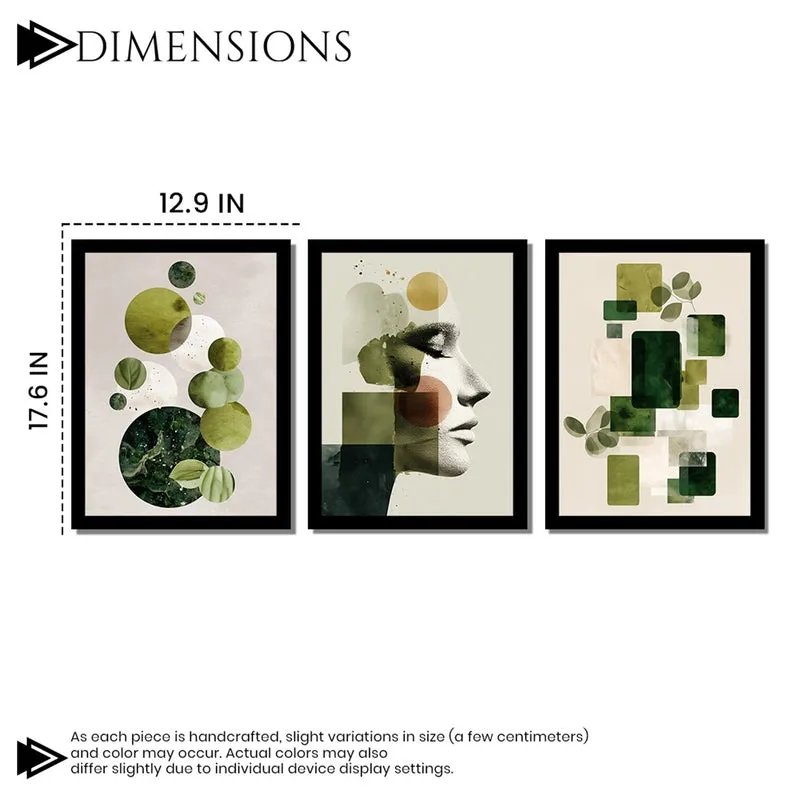 Nature Within Modern Wall Art - Set Of Three media 7