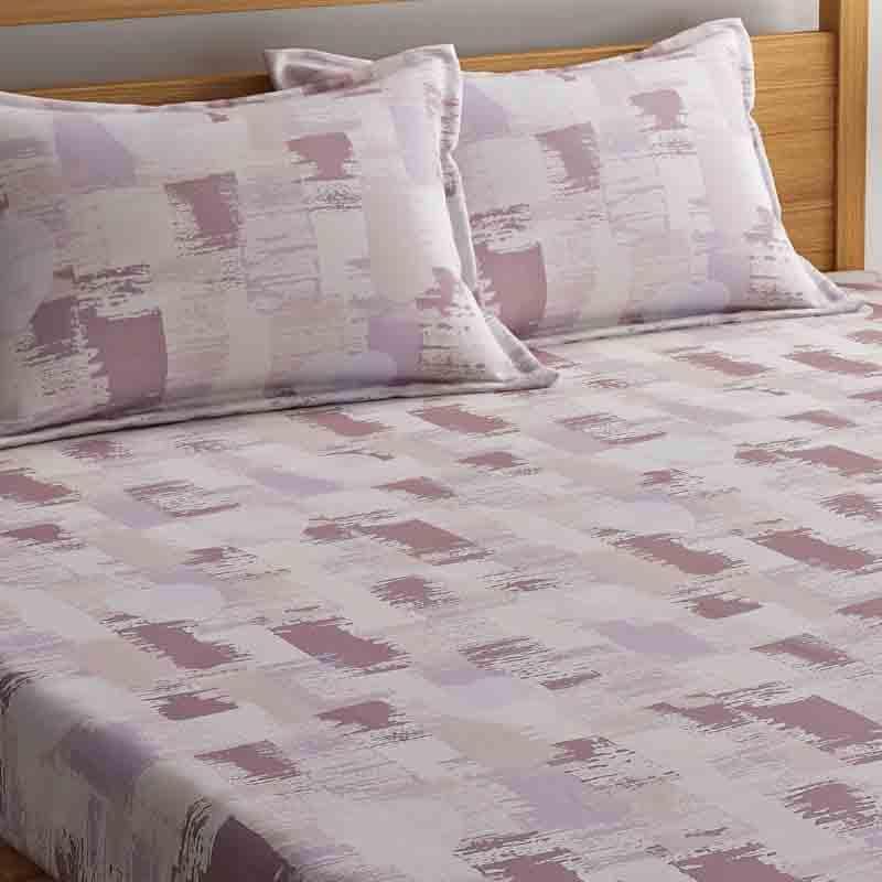 Dry Brush Paint Cotton Bedsheet - 210 TC media 5