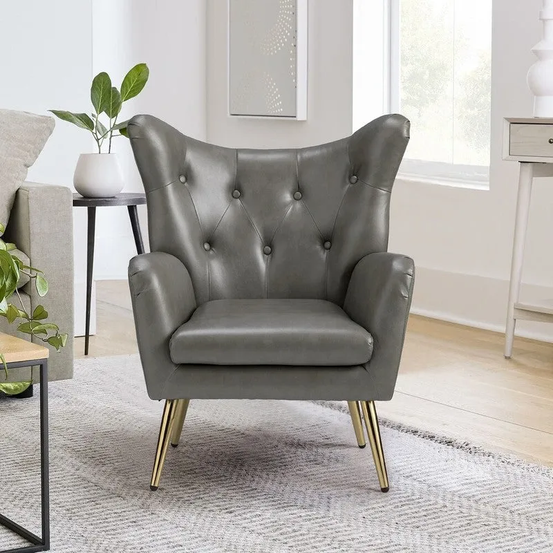 Urbano Neem Wood Lounge Chair - Grey media 4