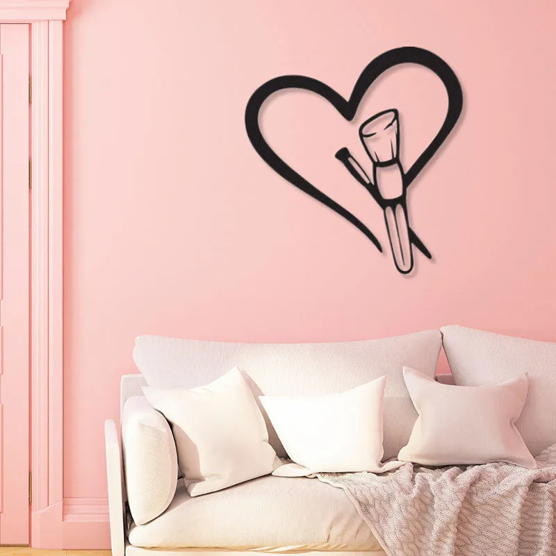 Makup Artist Black Iron Wall Accent media 1