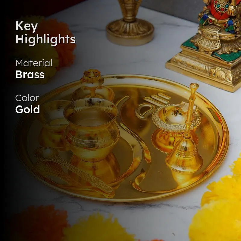 Shubh Pooja Thaali- Gold media 2