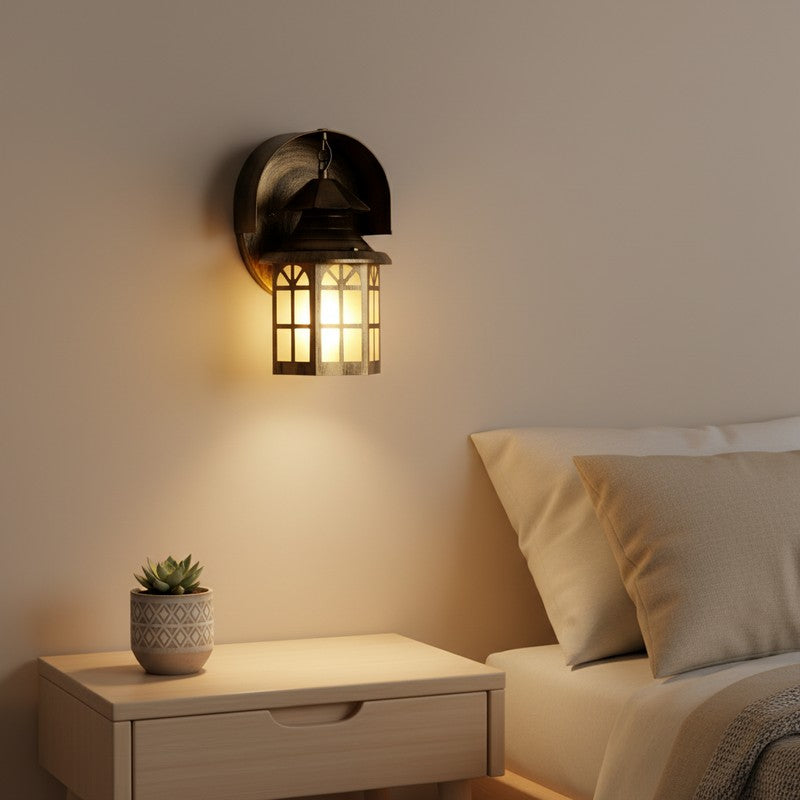Antique Glow Iron Wall Lamp