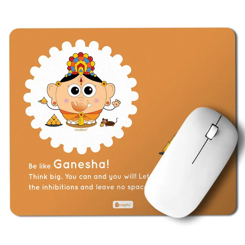 Whimsy Cute Ganesha Mouse Pad media 6