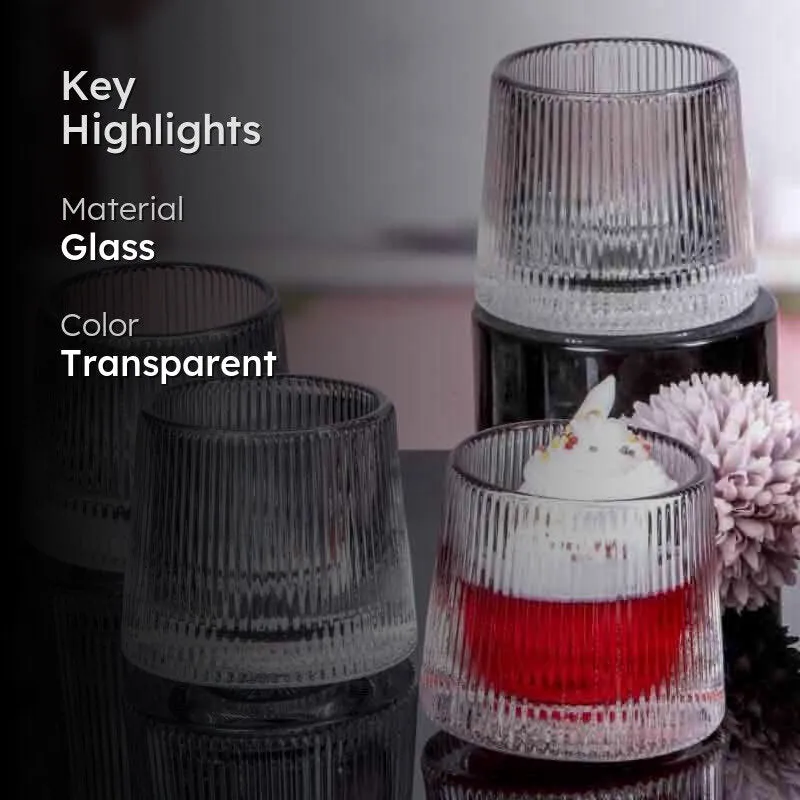 Verito Whiskey Glass (180 mL ) - Set of Six media 2