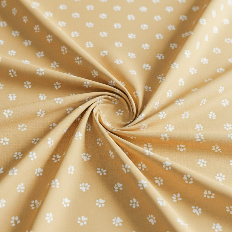 Gazal Floral Cotton Bedsheet (Beige) - 170 TC media 5