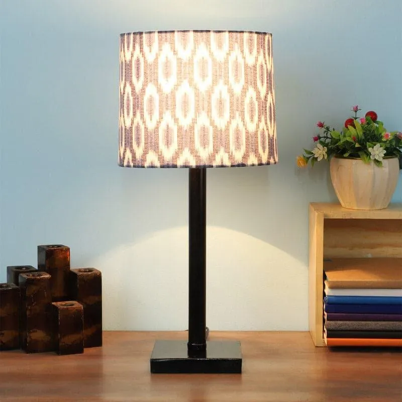 Lois Monroe Fabric Table Lamp - Blue,White media 1
