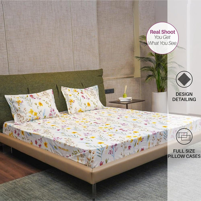 Urban Space Soralie Cotton Bedsheet - 200 TC media 3