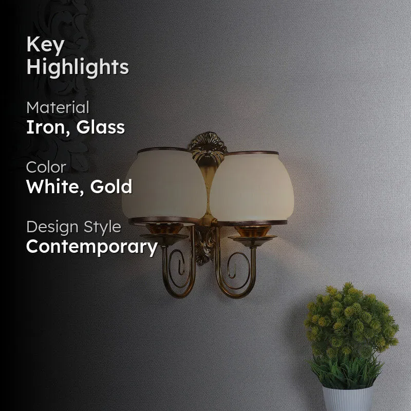 Pentra Duo Iron Wall Lamp media 2