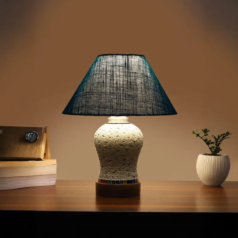 Calvore Wooden Table Lamp - Multicolor media 1