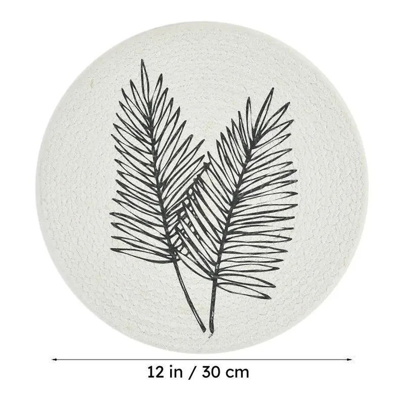 Hivi Round Placemat - Set Of Four media 7