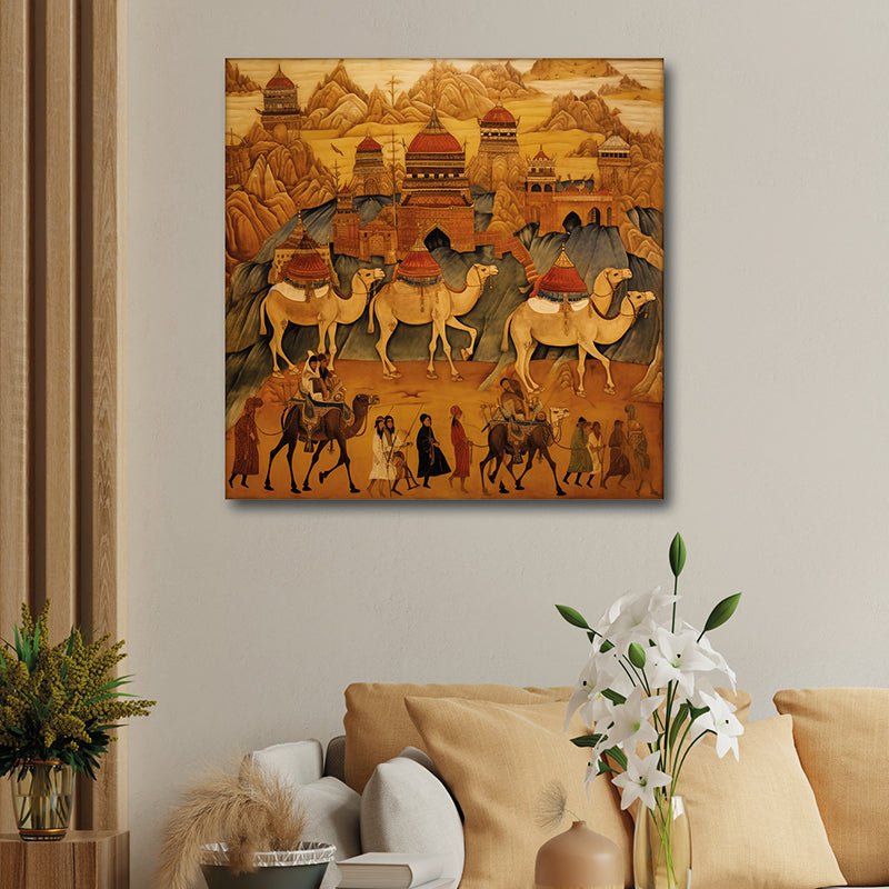 Sands Of Persia Canvas Wall Art