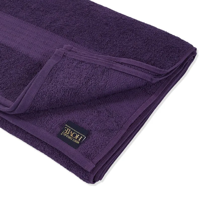 Monte Carlo Dry Nest Pure Cotton Bath Towel - Purple media 6