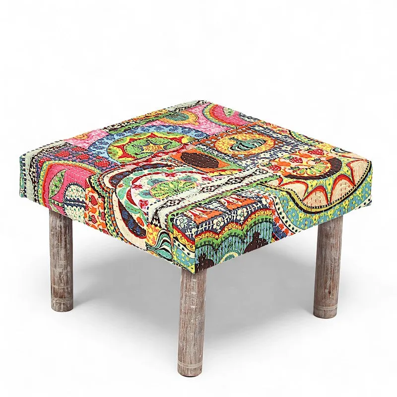 Gryxo Acacia Wooden Bench - Multicolor media 4