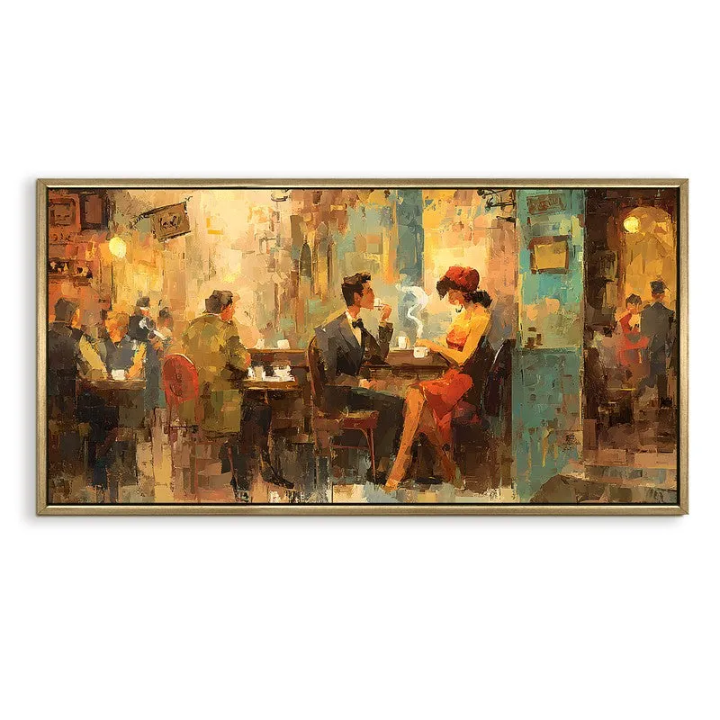 Convivial Canvas Wall Painting With Frame media 3
