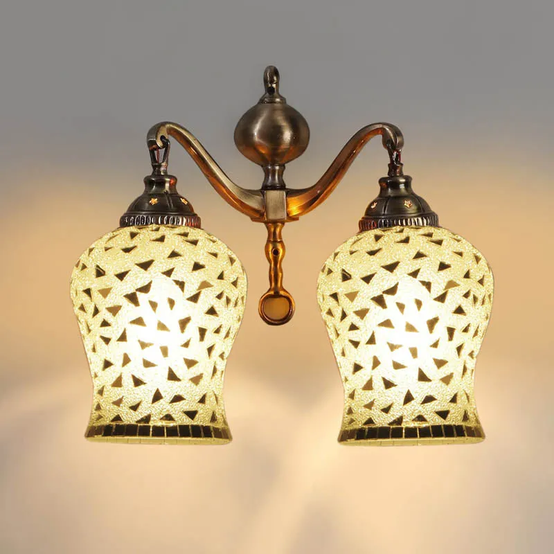 Swarna Metal Mosaic Wall Lamp media 5