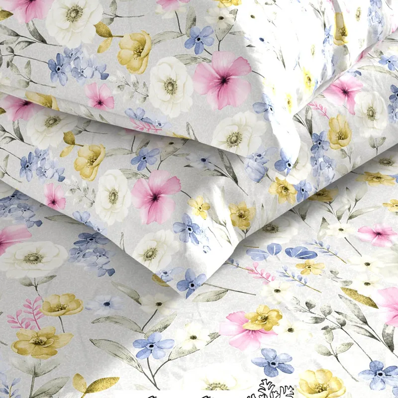 Small Bud Microfiber Bedsheet - 140 GSM media 5