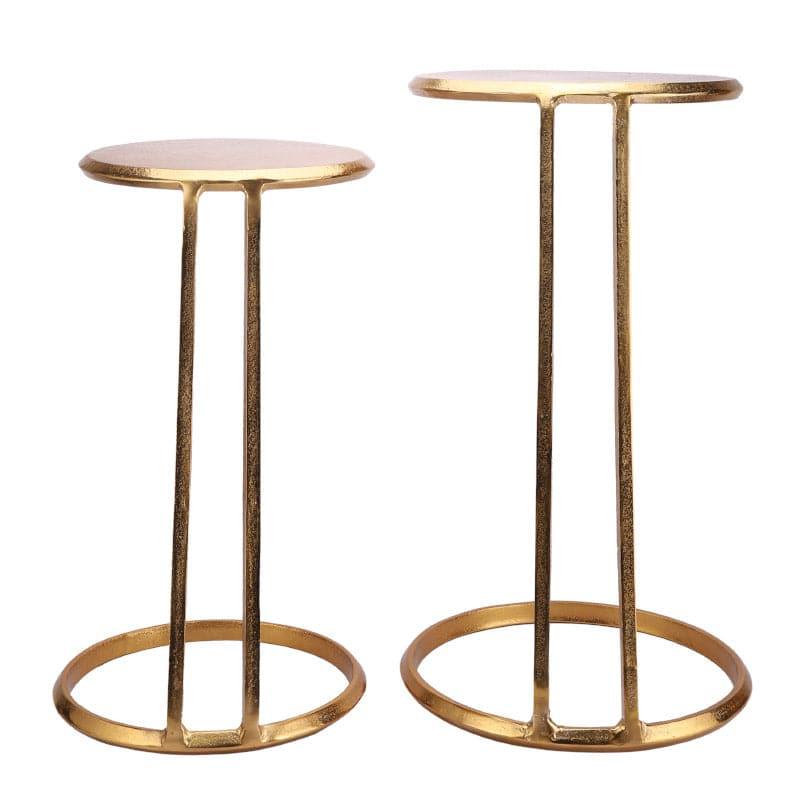 Milto Accent Table (Gold) - Set Of Two media 5