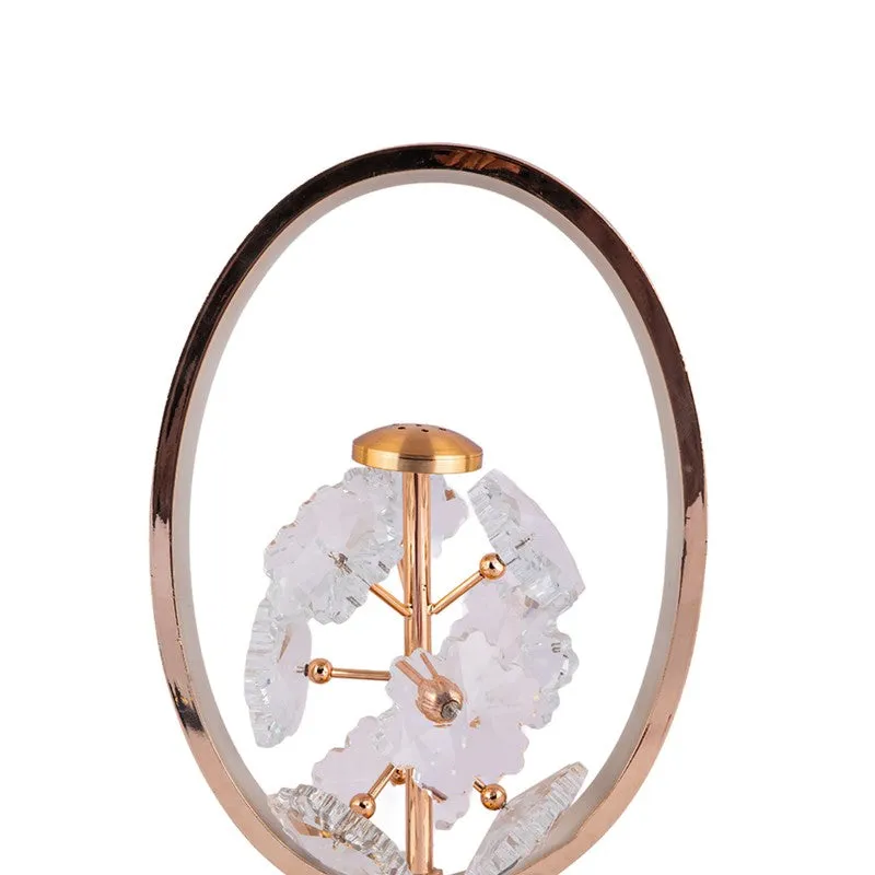 AarviDecor Hadley Accent Metal Table Lamp - Gold media 6