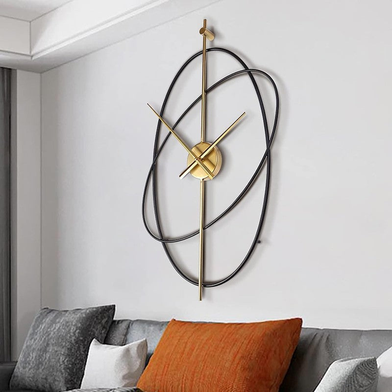Second Silent Wall Clock - Black media 4