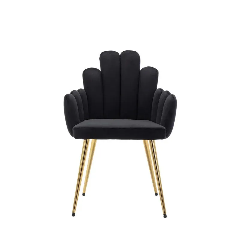 Alverra Metal Accent Chair - Black media 3