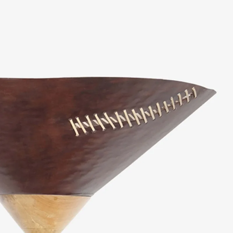 Orange Tree Fukan Mango Wood Wall Lamp media 4