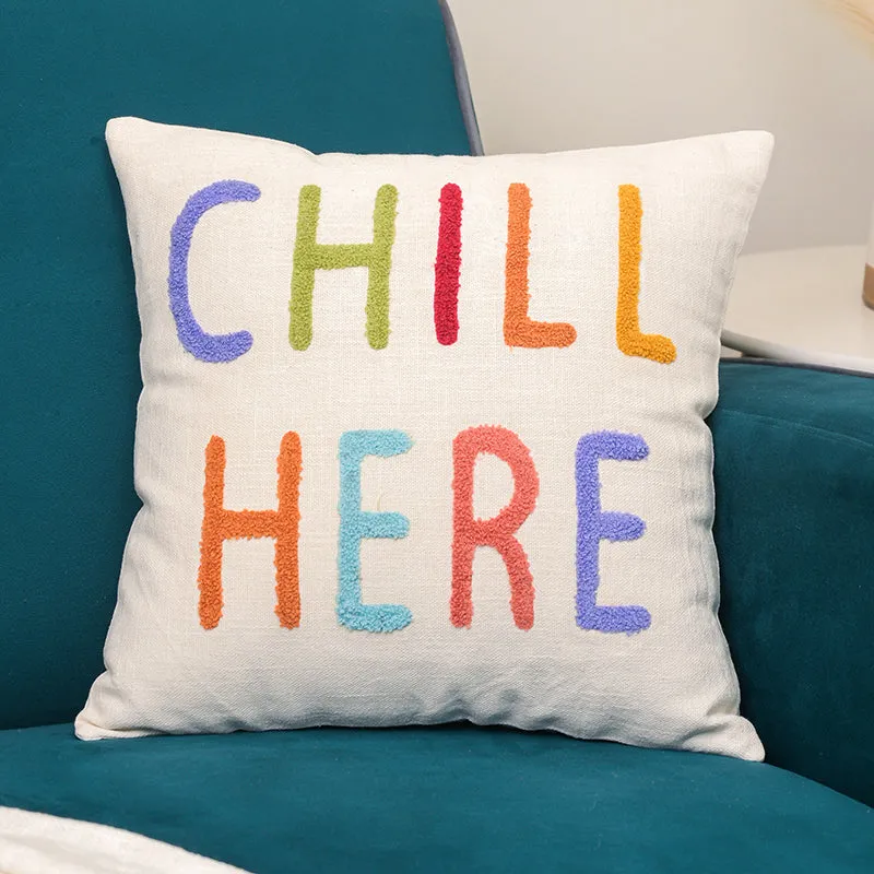 Chill Here Tufted Cushion Cover media 3