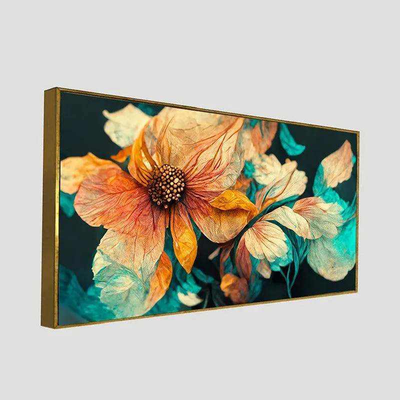 Gloria Glimmer Wall Painting With Frame media 8