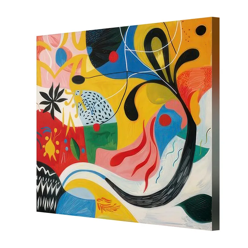 Playful Nature Portrait Poly Canvas Wall Painting media 5