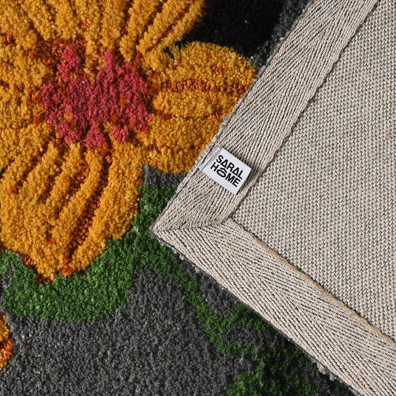 Flora Handtufted Anti-Skid Recycled PET Runner Rug media 6