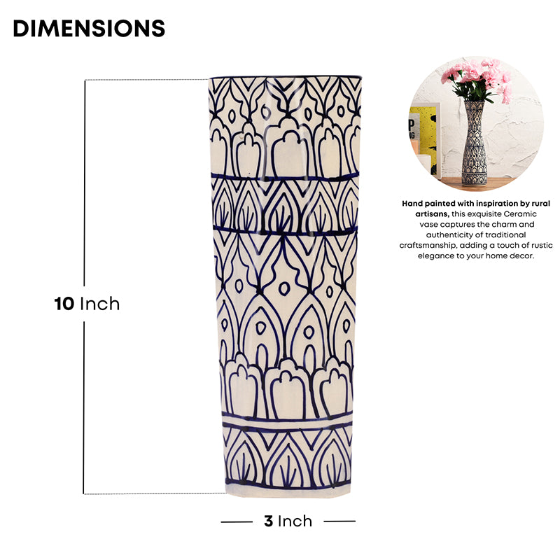 Medina Lite Handpainted Ceramic Vase media 6