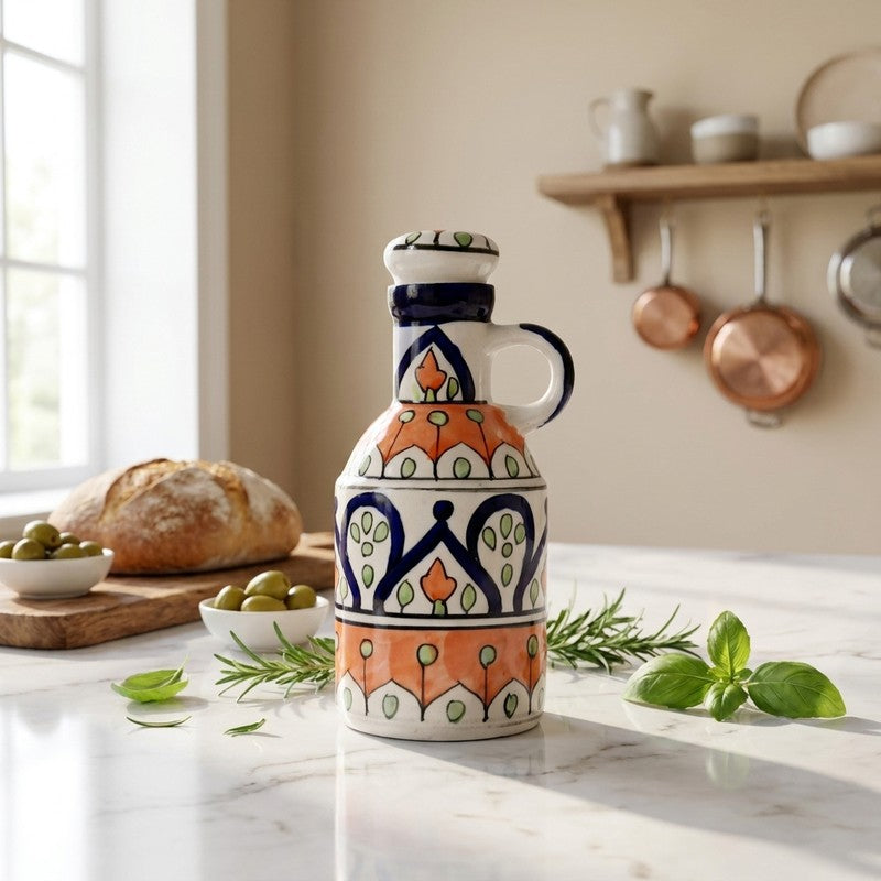 Vintage Pantry Ceramic Oil Dispenser - 500 mL
