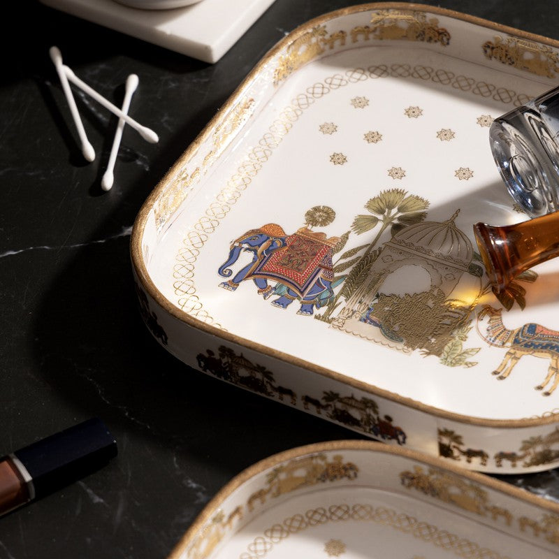 Hathi (E - Shahi Serving Tray) - Set Of Two media 5