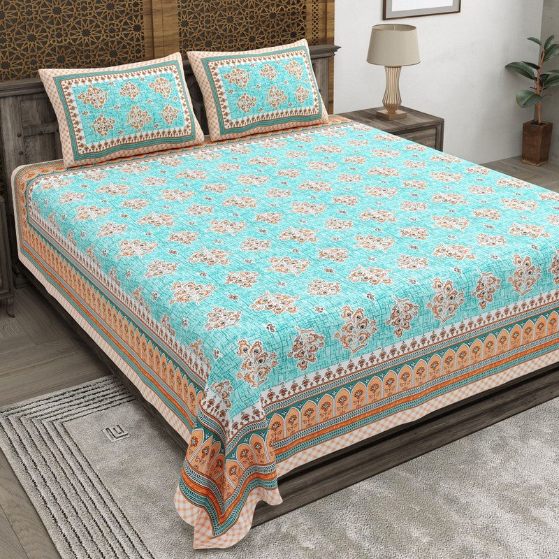 Blue,Peach