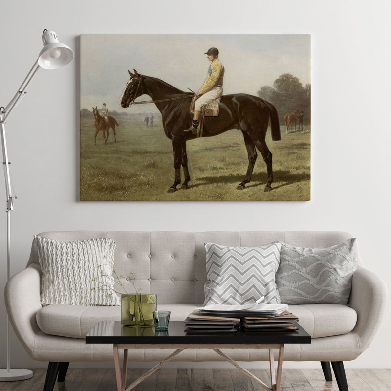 Horse & Rider Wood Wall Art
