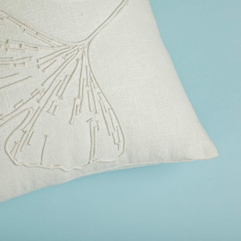 Flodera Embroidered Cotton Cushion Cover media 3