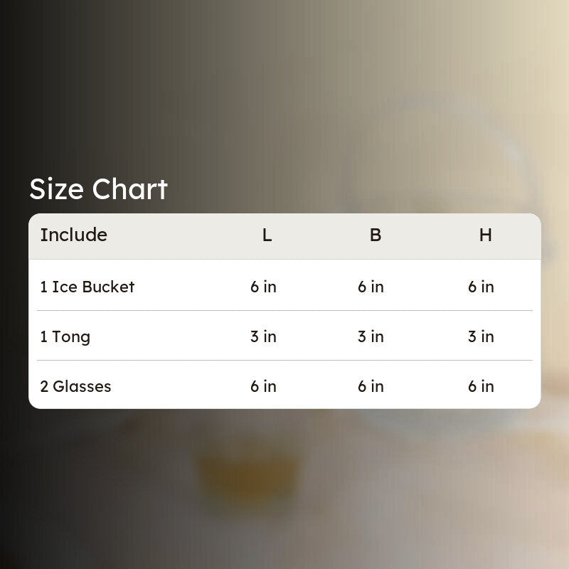 Nesta 1000 ML Ice Bucket With 180 ML Glass And Tong - Four Piece Set media 6