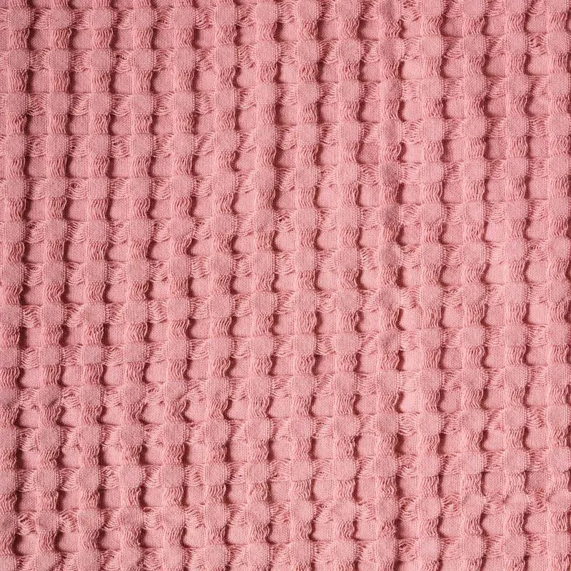 Fluffy Waffle Face Towel (Pink) - Set of Four media 4