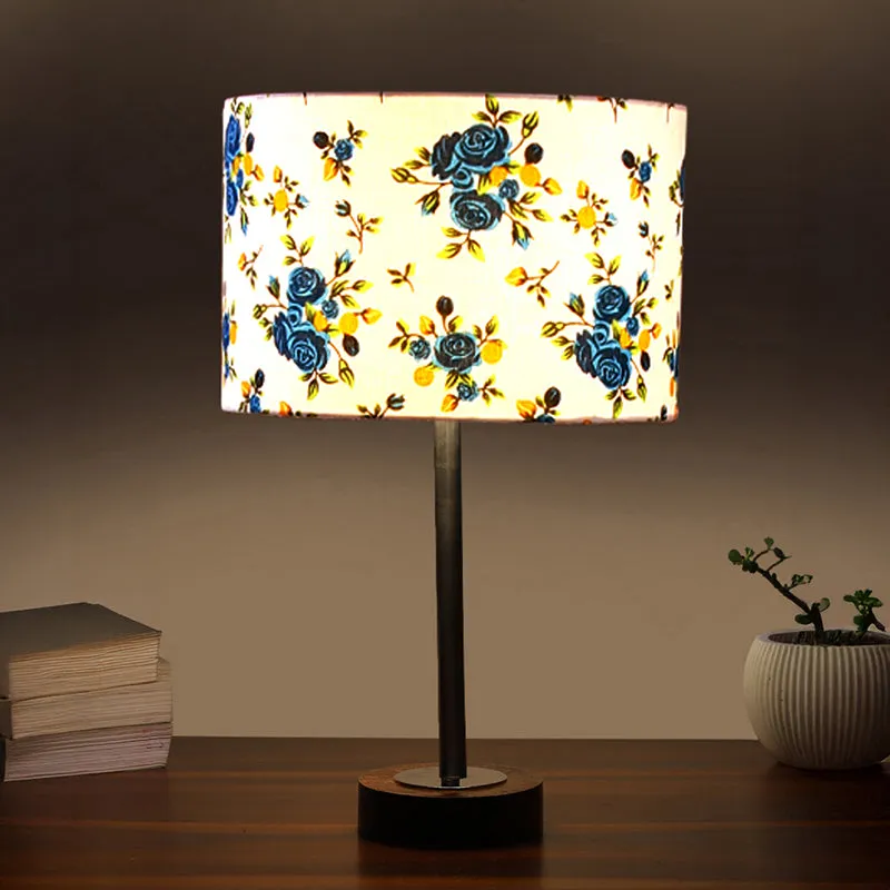 Basken Rodin Wooden Table Lamp - Multicolor media 1