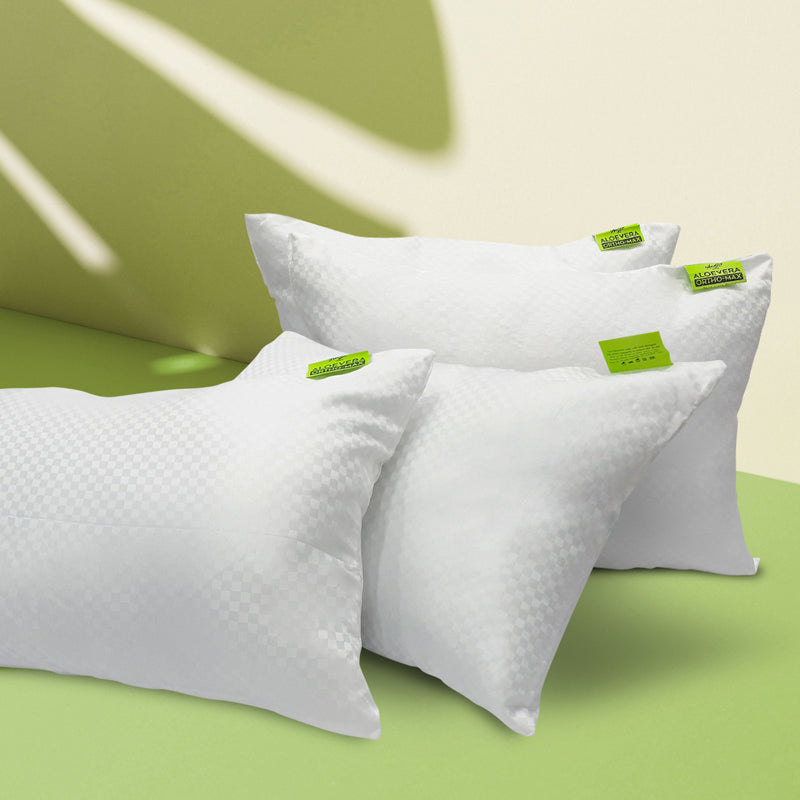 Rimbus Mist Microfiber Pillow Filler - Set Of Four media 3