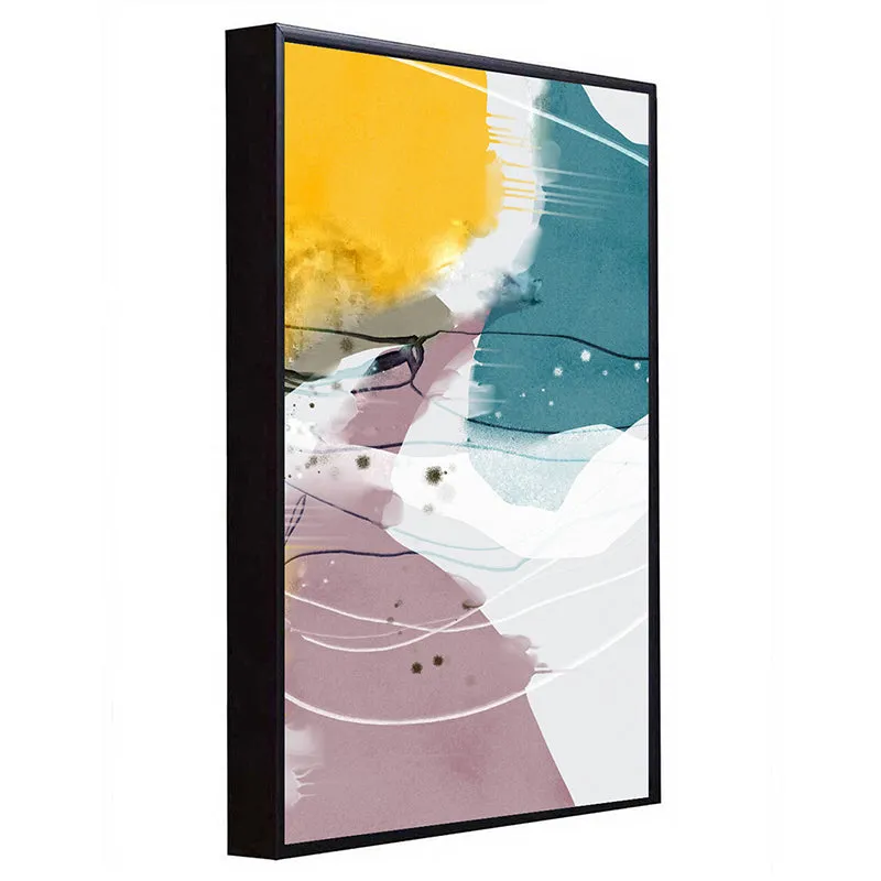 Coloured Strokes Wall Art - Set Of Two media 5