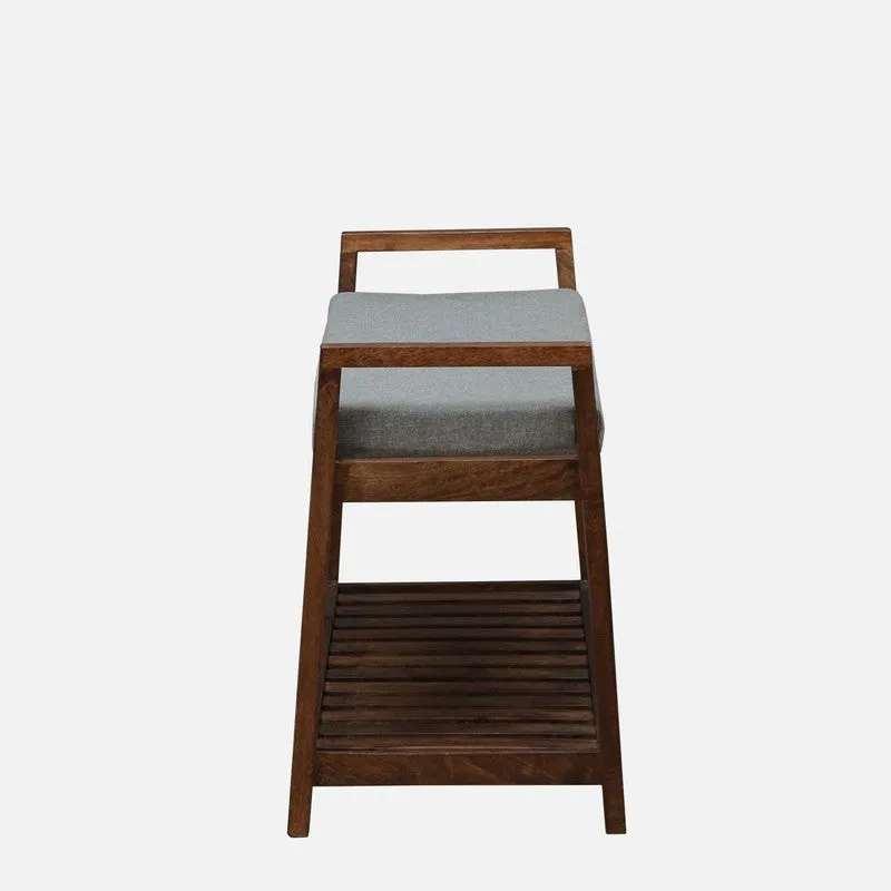 Drift Mango Wood Shoe Rack - Grey media 7